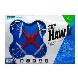 Квадрокоптер 4-х моторный "Sky Hawk" без камеры.31*31 см.1/16.Арт.3568