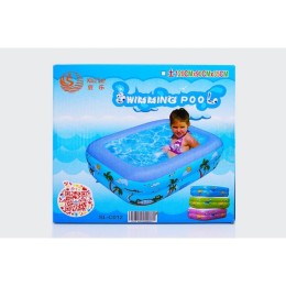 Бассейн надувной 2-х ярусный 1,2 м*0,9 м*0,35 м.1/40.Арт.SL-4/C-012