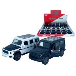 Модельки металл. "Mercedes G500".1 упак*12 штук.Цена за штуку.11,5*5*5 см.1/216.Арт.D3213-2M
