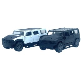 Металлические модельки "Hummer H2".1 упак.*12 штук.Цена упаковку.9*5*4 см.1/30 уп.Арт.D3907-2