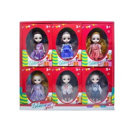 Куклы "Lolly Sweet" в коробке.Руки-ноги гнутся.Рост 16 см.1 упак*6 штук.Цена за уп.1/60 уп.Арт.1913