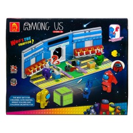 Конструктор "Among Us" на 460 дет.40*32*5.5 см.1/72.Арт.121