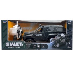 Машина радиоуправляемая "SWAT" на аккумуляторе.33*12*11 см.1/48.Арт.GC169-B17