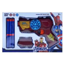 Бластер средний "Iron-Man".30,5*19,5*5 см.1/84.Арт.1105