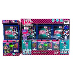 LOL Arcade Herous в игровом автомате в наборе из 3-х штук.19*9,5*8,5 см.1/24.Арт.TB002