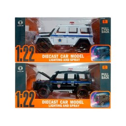 Модели металлические "Mercedes G500 Police".Масштаб 1:22.29*15*14.5 см.1/36.Арт.HCL-608P