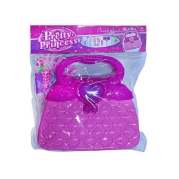 Набор "Юная красавица" в сумочке с аксессуарами.26*33 см.1/96.Арт.9933
