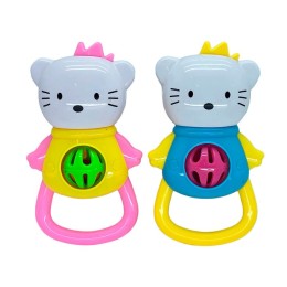Набор погремушек "Hello Kitty"в пакете из 6-ти штук .15*8,5 см.1/90.Арт.6868-3