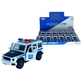 Модельки металл. "Mercedes G500 Police".1 упак*12 штук.Цена за штуку.12*6*5 см.1/216.Арт.D3213-4M