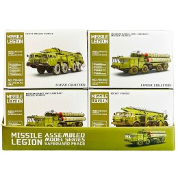 Конструктор "Missile".4 вида.1 упак*12 штук.14.5*10.5*2.5 см.Цена за упак.1/36 упак.Арт.750-503