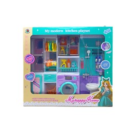 Мебель для ванной комнаты с туалетом.40*36,5*9,5 см.1/18.Арт.78806-1